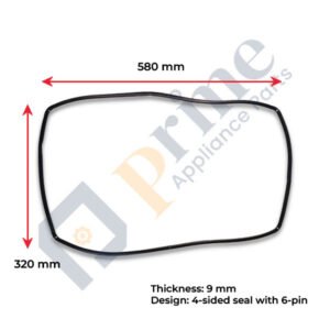 Smeg A3D6 Oven Door Seal Gasket