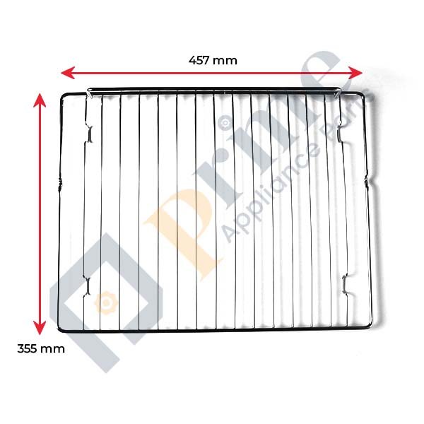 Smeg CPF92GMBL Oven Wire Rack Shelf 457 x 355mm