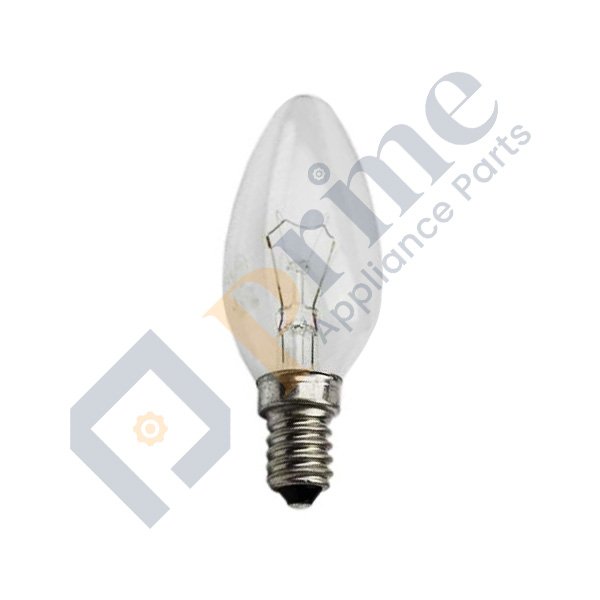 0060002083K Westinghouse Rangehood Lamp & Seal 40W Candle 240V