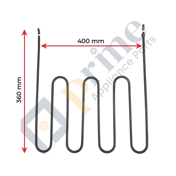 0122004537 Westinghouse Chef Oven bottom Element Clean Heat 1800W
